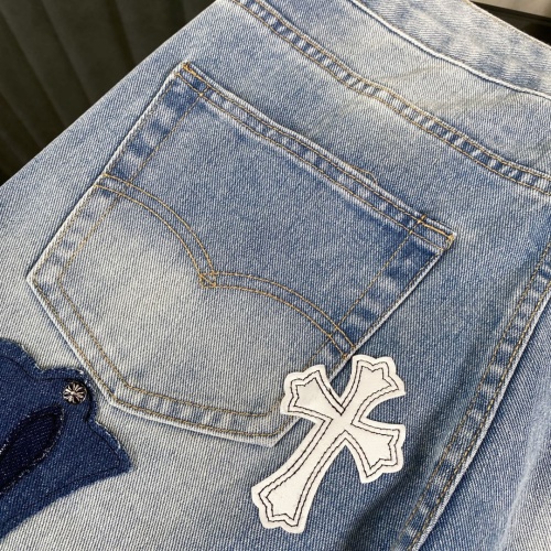 Replica Chrome Hearts Jeans For Unisex #1243525 $72.00 USD for Wholesale