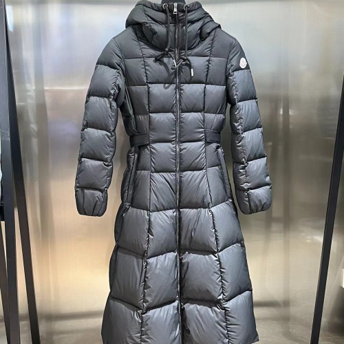 Replica Moncler Down Feather Coat Long Sleeved For Women #1243582 $225.00 USD for Wholesale