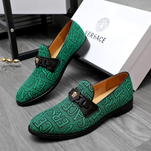 Versace Leather Shoes For Men #1243907