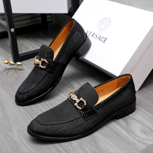 Versace Leather Shoes For Men #1243916