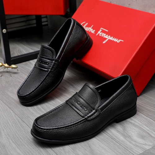 Salvatore Ferragamo Leather Shoes For Men #1244000, $82.00 USD, [ITEM#1244000], Salvatore Ferragamo Leather Shoes