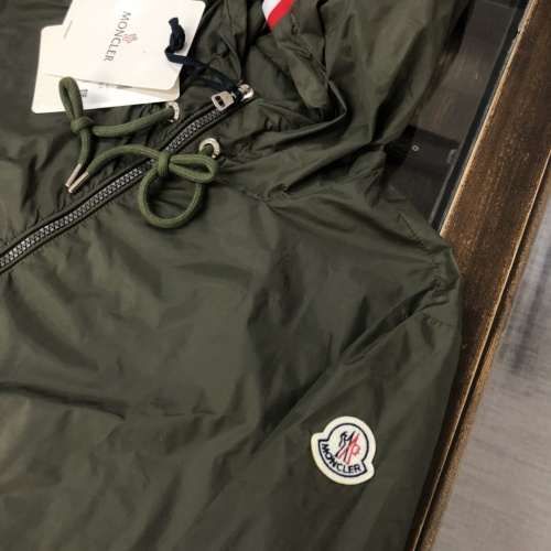 Replica Moncler Jackets Long Sleeved For Men #1244442 $98.00 USD for Wholesale