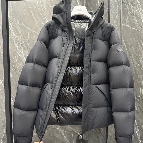 Replica Moncler Down Feather Coat Long Sleeved For Men #1244465 $155.00 USD for Wholesale