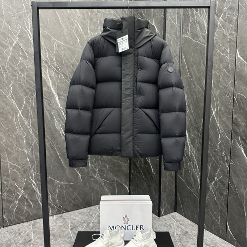 Replica Moncler Down Feather Coat Long Sleeved For Men #1244465 $155.00 USD for Wholesale