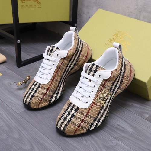 Replica Burberry Casual Shoes For Men #1244680 $98.00 USD for Wholesale