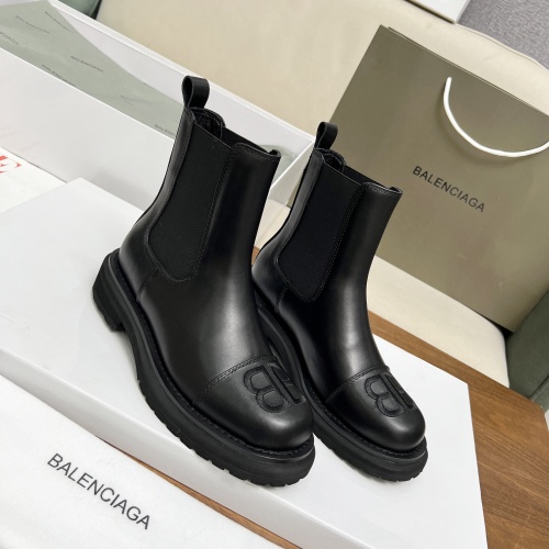 Replica Balenciaga Boots For Women #1244923 $105.00 USD for Wholesale