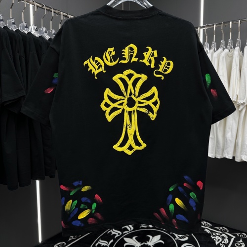 Replica Chrome Hearts T-Shirts Short Sleeved For Unisex #1244934 $42.00 USD for Wholesale