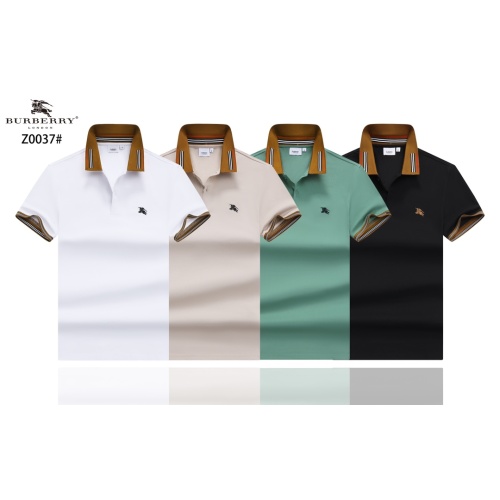 Replica Burberry T-Shirts Short Sleeved For Men #1244998 $39.00 USD for Wholesale