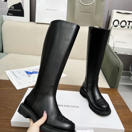 Replica Balenciaga Boots For Women #1245037 $140.00 USD for Wholesale