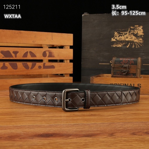 Replica Bottega Veneta AAA Quality Belts In Brown For Men #1245082 $45.00 USD for Wholesale