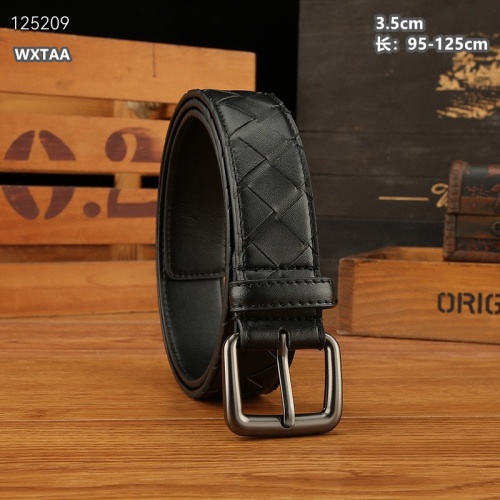 Replica Bottega Veneta AAA Quality Belts In Black For Men #1245086 $45.00 USD for Wholesale