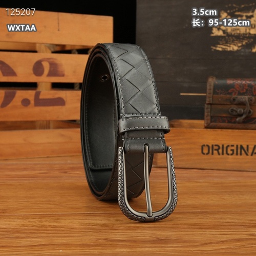 Replica Bottega Veneta AAA Quality Belts In Gray For Men #1245088 $45.00 USD for Wholesale