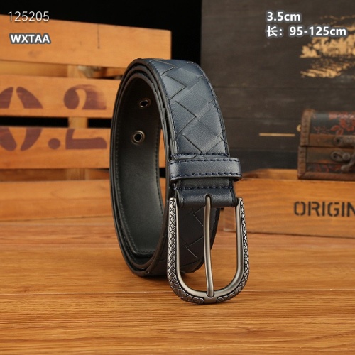 Replica Bottega Veneta AAA Quality Belts In Navy For Men #1245089 $45.00 USD for Wholesale