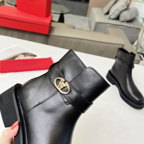 Replica Valentino Boots For Women #1245183 $105.00 USD for Wholesale