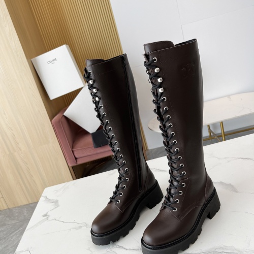 Replica Celine Boots For Women #1245245 $150.00 USD for Wholesale