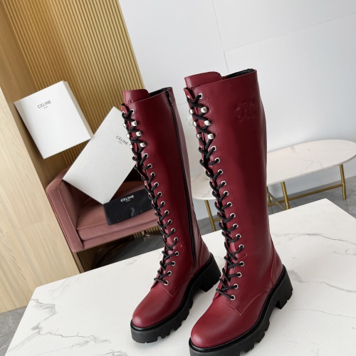 Replica Celine Boots For Women #1245251 $150.00 USD for Wholesale