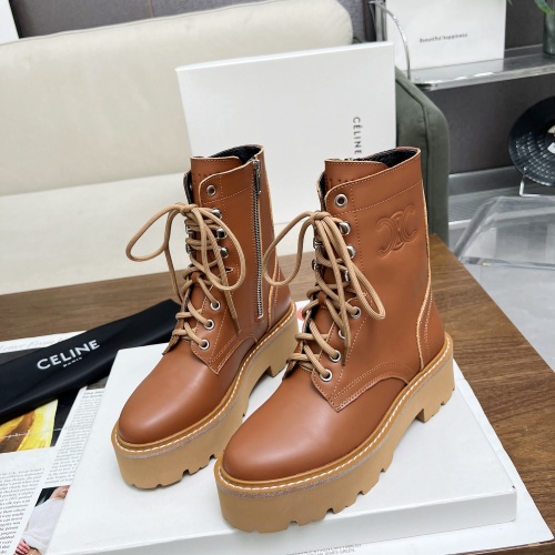 Replica Celine Boots For Women #1245273 $108.00 USD for Wholesale