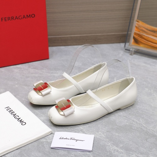 Salvatore Ferragamo Flat Shoes For Women #1245288, $108.00 USD, [ITEM#1245288], Salvatore Ferragamo Flat Shoes