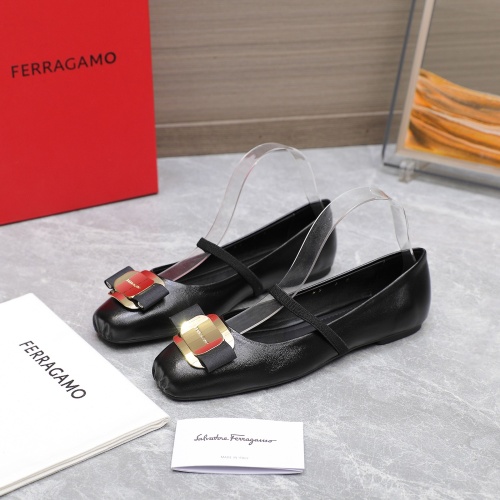 Salvatore Ferragamo Flat Shoes For Women #1245290