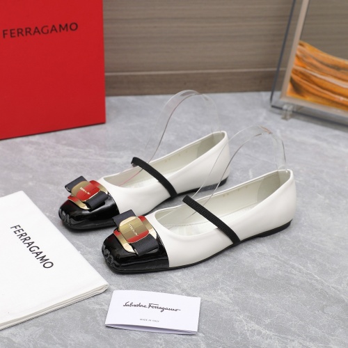 Salvatore Ferragamo Flat Shoes For Women #1245291, $108.00 USD, [ITEM#1245291], Salvatore Ferragamo Flat Shoes