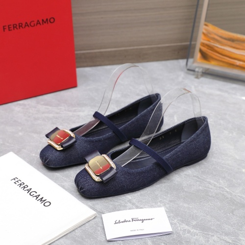 Salvatore Ferragamo Flat Shoes For Women #1245293, $108.00 USD, [ITEM#1245293], Salvatore Ferragamo Flat Shoes