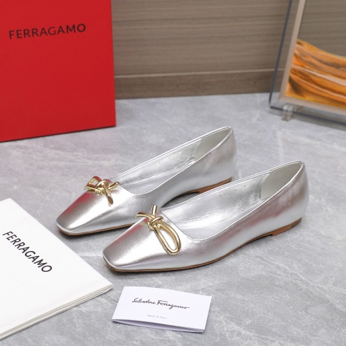 Salvatore Ferragamo Flat Shoes For Women #1245309, $112.00 USD, [ITEM#1245309], Salvatore Ferragamo Flat Shoes