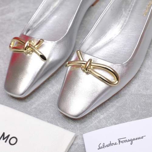 Replica Salvatore Ferragamo Flat Shoes For Women #1245309 $112.00 USD for Wholesale