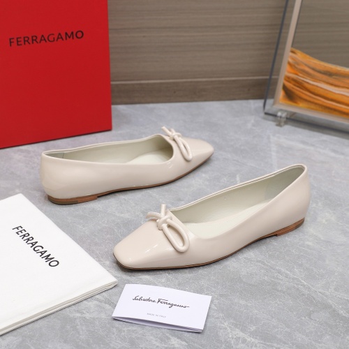 Replica Salvatore Ferragamo Flat Shoes For Women #1245310 $112.00 USD for Wholesale