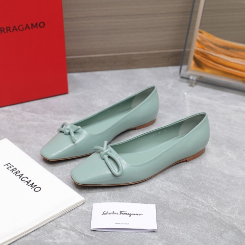 Salvatore Ferragamo Flat Shoes For Women #1245312, $112.00 USD, [ITEM#1245312], Salvatore Ferragamo Flat Shoes