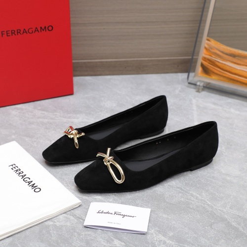 Salvatore Ferragamo Flat Shoes For Women #1245314, $112.00 USD, [ITEM#1245314], Salvatore Ferragamo Flat Shoes