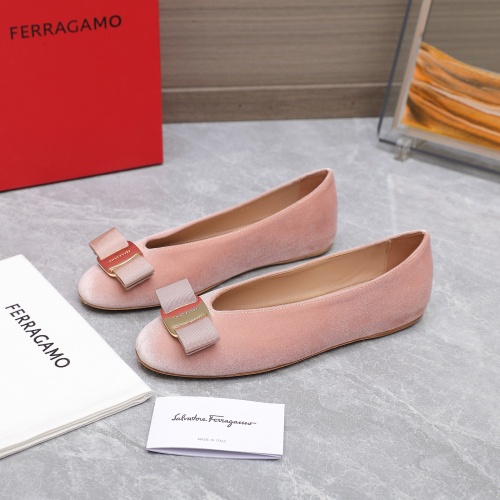 Salvatore Ferragamo Flat Shoes For Women #1245315, $115.00 USD, [ITEM#1245315], Salvatore Ferragamo Flat Shoes