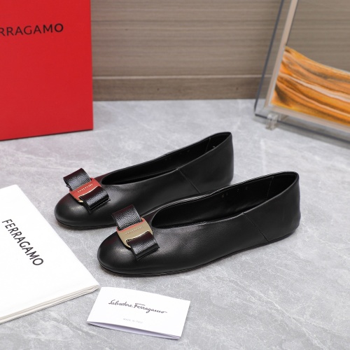 Salvatore Ferragamo Flat Shoes For Women #1245318, $115.00 USD, [ITEM#1245318], Salvatore Ferragamo Flat Shoes