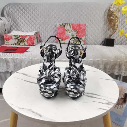 Replica Dolce & Gabbana D&G Sandal For Women #1245651 $140.00 USD for Wholesale