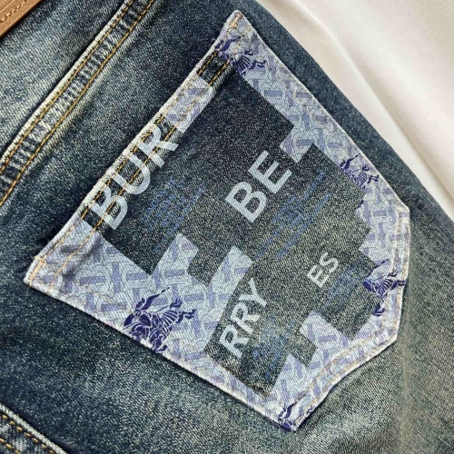 Replica Burberry Jeans For Men #1245745 $96.00 USD for Wholesale