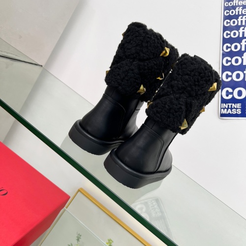 Replica Valentino Boots For Women #1245816 $122.00 USD for Wholesale