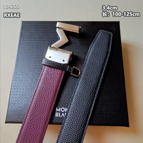 Replica Montblanc AAA Quality Belts For Men #1245884 $60.00 USD for Wholesale