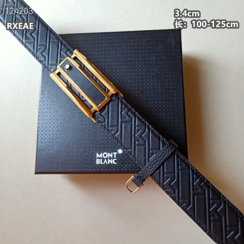 Replica Montblanc AAA Quality Belts For Men #1245886 $60.00 USD for Wholesale