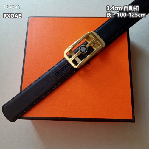 Replica Montblanc AAA Quality Belts For Men #1245891 $60.00 USD for Wholesale