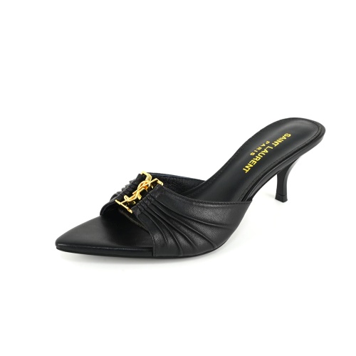 Yves Saint Laurent YSL Slippers For Women #1245971, $85.00 USD, [ITEM#1245971], Yves Saint Laurent YSL Slippers