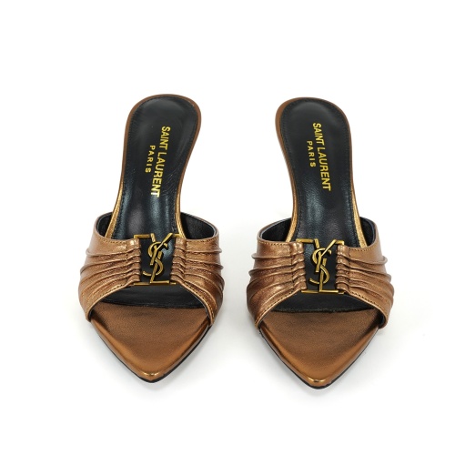 Replica Yves Saint Laurent YSL Slippers For Women #1245983 $85.00 USD for Wholesale