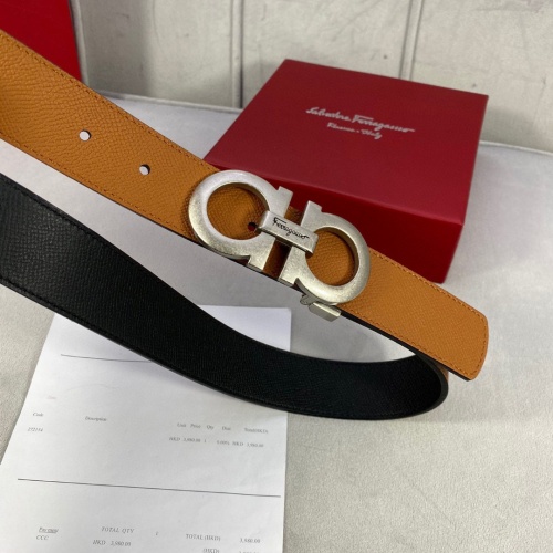 Replica Salvatore Ferragamo AAA Quality Belts For Men #1246071 $56.00 USD for Wholesale