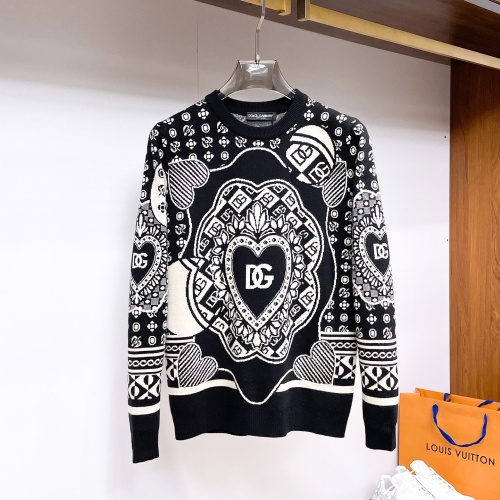 Dolce & Gabbana D&G Sweaters Long Sleeved For Men #1246264