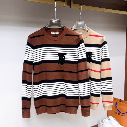 Replica Burberry Fashion Sweaters Long Sleeved For Men #1246274 $72.00 USD for Wholesale