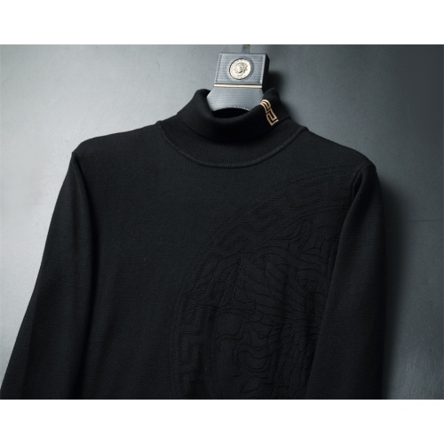 Replica Versace Sweaters Long Sleeved For Men #1246341 $45.00 USD for Wholesale