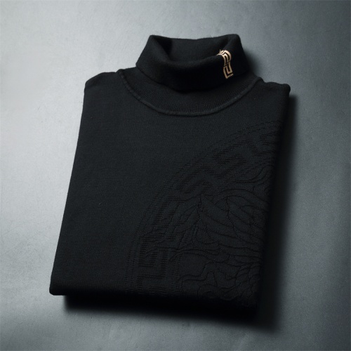 Replica Versace Sweaters Long Sleeved For Men #1246341 $45.00 USD for Wholesale