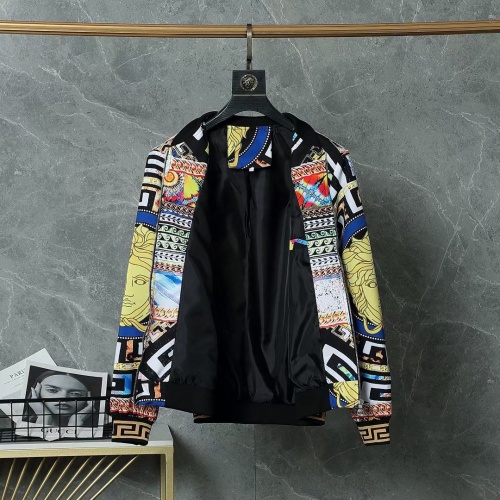 Replica Versace Jackets Long Sleeved For Men #1246481 $52.00 USD for Wholesale