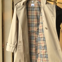 $170.00 USD Burberry Trench Coat Long Sleeved For Men #1240195