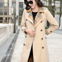 $160.00 USD Burberry Trench Coat Long Sleeved For Women #1240197