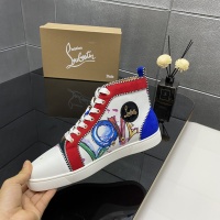 $98.00 USD Christian Louboutin High Top Shoes For Women #1243196