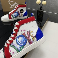 $98.00 USD Christian Louboutin High Top Shoes For Women #1243196